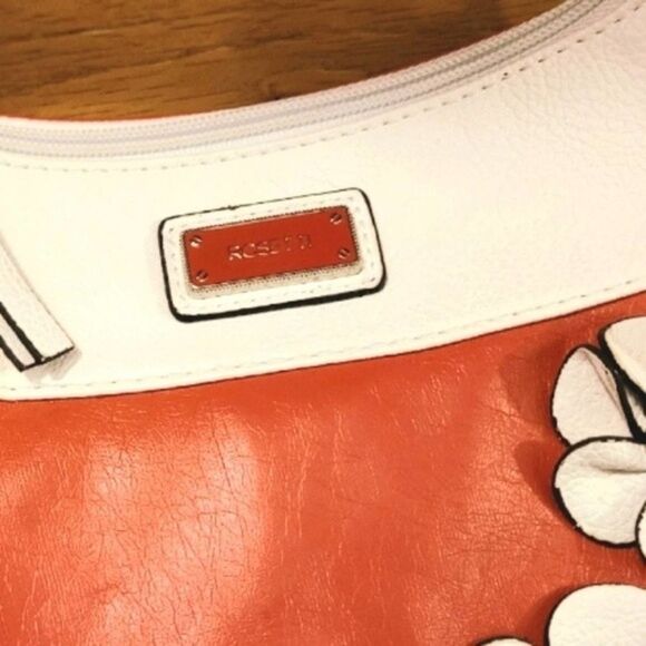 🔥 Pink & White flower Rosetti purse with matching box 🌺 NWOT - Picture 7 of 11